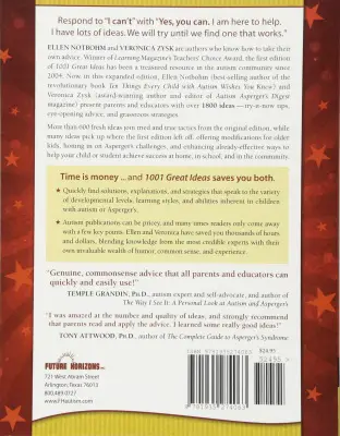 1001 great ideas book on autism description