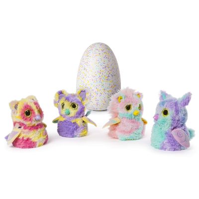 hatchimals talking twin surprise plush