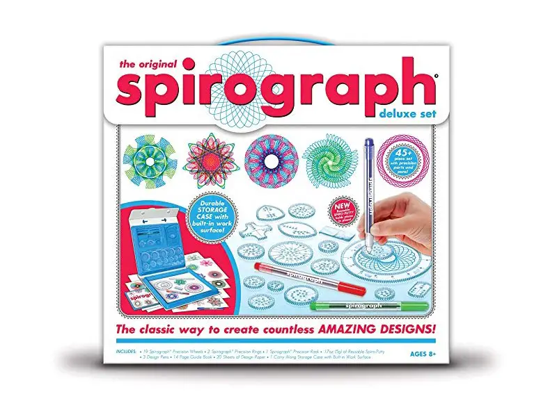 The Spirograph deluxe set