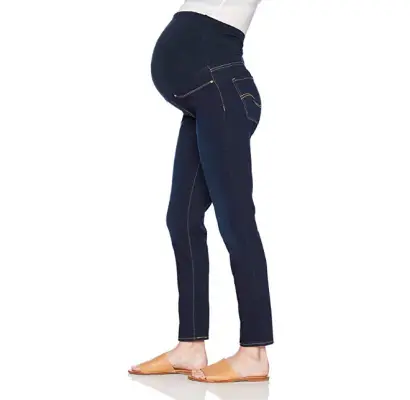 signature by levi strauss & co maternity jeans side look