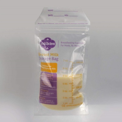 Milkies No-Break No-Leak Breast Milk Storage Bags design