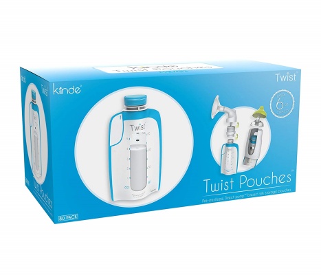 Kiinde Twist Pouch Breast Milk Storage Bag package