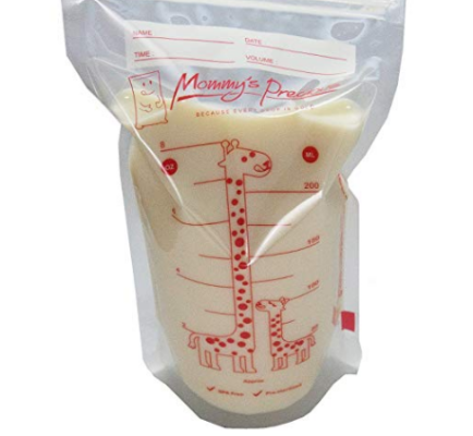 Mommy’s Precious 110 Count Breast Milk Bag design