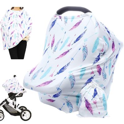 hicoco feather scarf nursing cover carrier