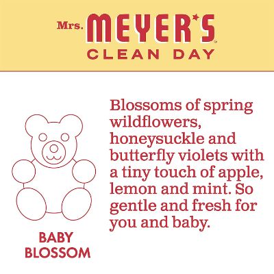 mrs. meyer’s blossom baby laundry detergent scent