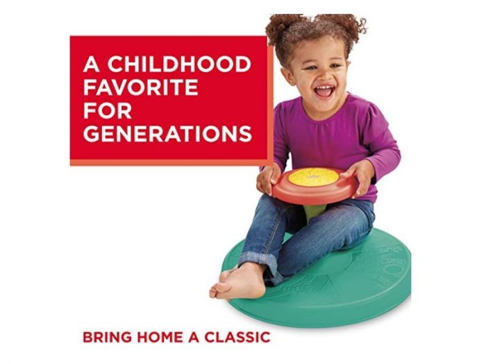 The Playskool Sit ‘n Spin is a classic toddler toy.