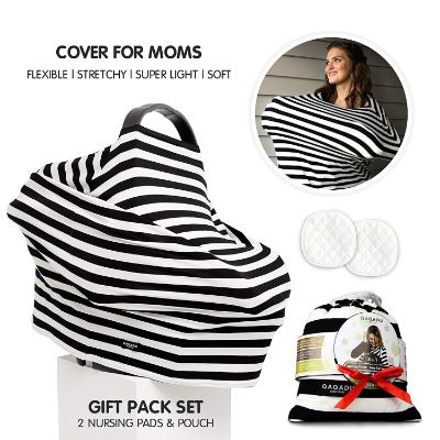 qaqadu multi-use infinity nursing cover & carrier cover