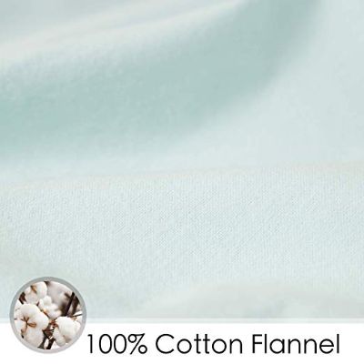 tillyou cotton flannel crib sheets