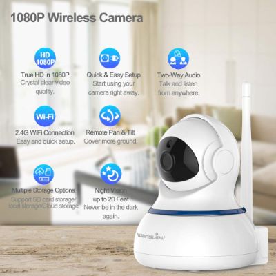 wansview wireless 1080P home security camera features