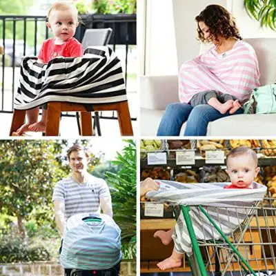 cool beans stretchy multiuse nursing cover ease of use