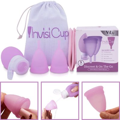 invisicup starter kit menstrual cup how to clean