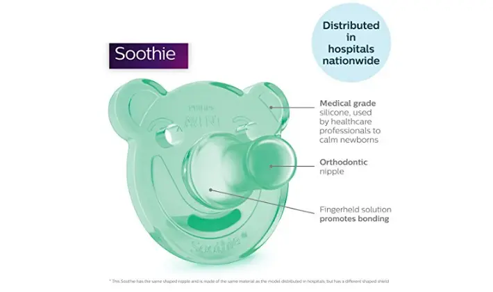 Philips Avent Soothie features