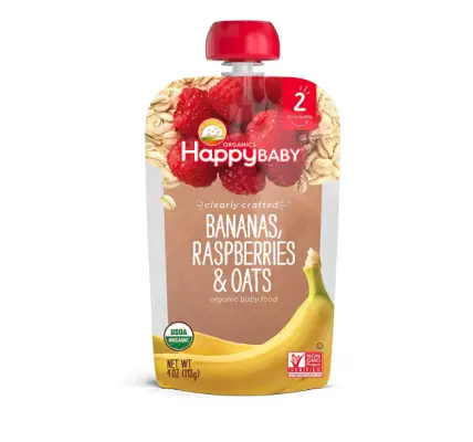 happy baby baby food pouch organic