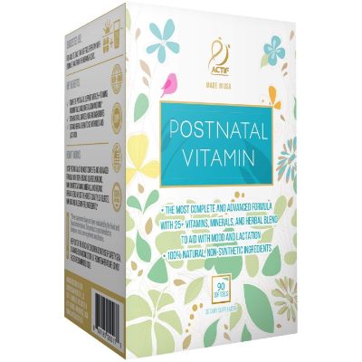 Actif Organic Postnatal Vitamins Box