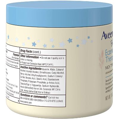 aveeno therapy nighttime baby lotion eczema relief