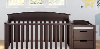 Read our detailed guide of the ten best cribs with changing table.