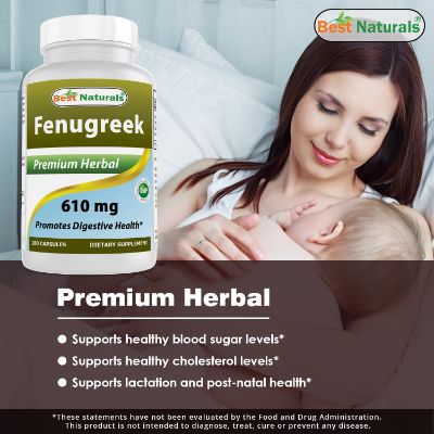 best naturals fenugreek supplements premium