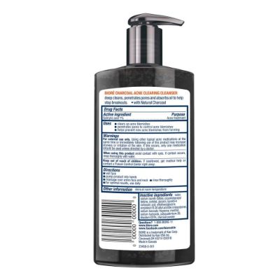 biore charcoal face wash for teens ingredients