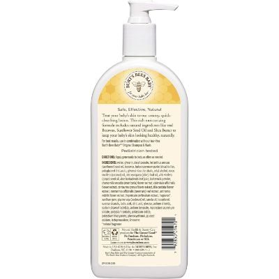 burt's bees nourishing baby lotion ingredients