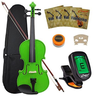 Crescent 4/4 Violin Green