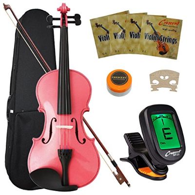 Crescent 4/4 Violin Pink