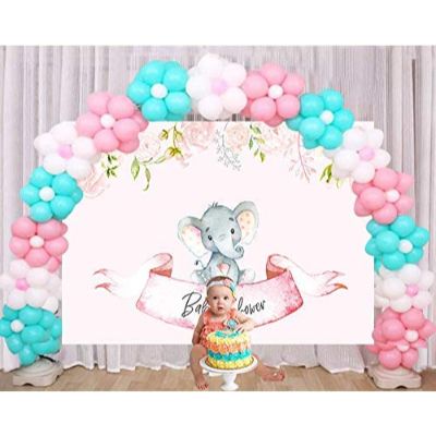 Fanghui Baby Shower Backdop Balloons