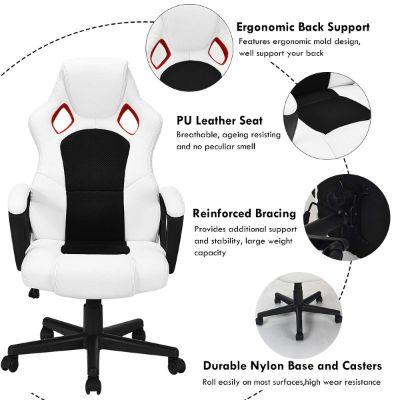 giantex gaming chair for kids leather