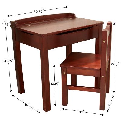 melissa and doug kids desk dimensions