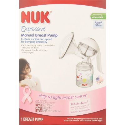 NUK Expressive Manual breast pump front