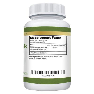 amazing nutrition fenugreek supplement veggie