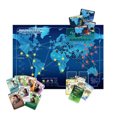 Pandemic Board Game Map