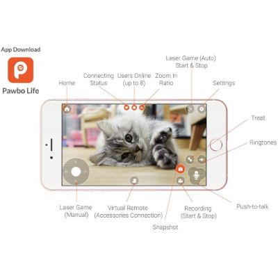 Pawbo HD Camera Features