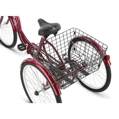 Schwinn Meridian Basket and Back Wheels