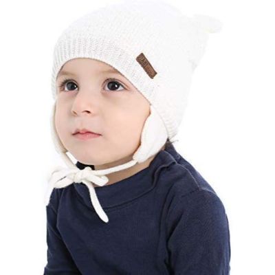 Xiaohanwang Bear Cap White