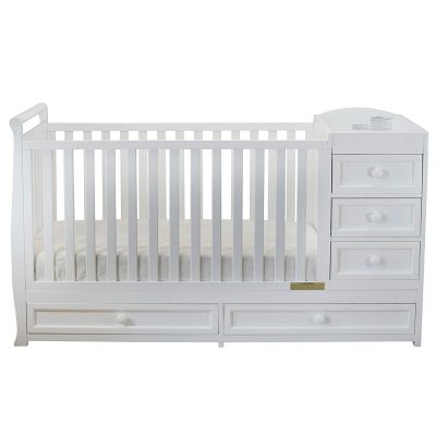 Athena Daphne convertible crib with changing table front