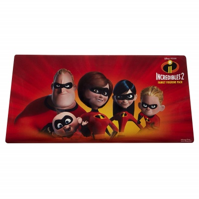 incredibles 5 piece family figure set