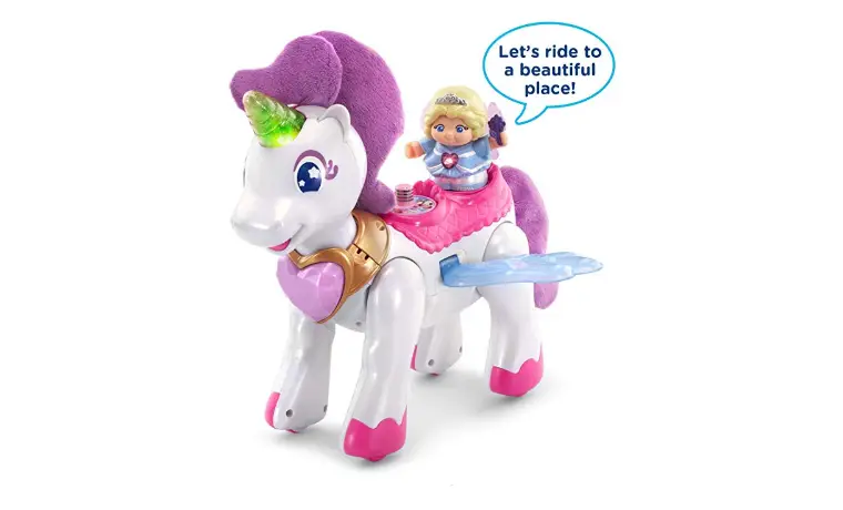 vtech unicorn ride on