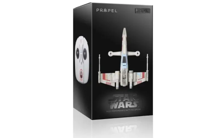 star wars propel quadcopter x wing package