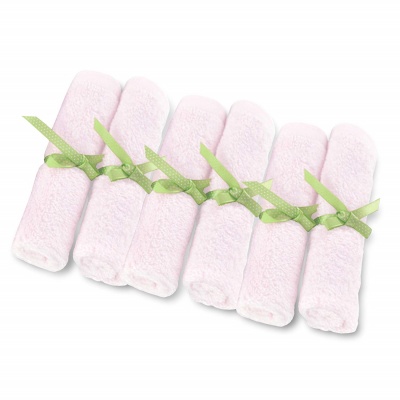 brooklyn bamboo baby washcloths set pink