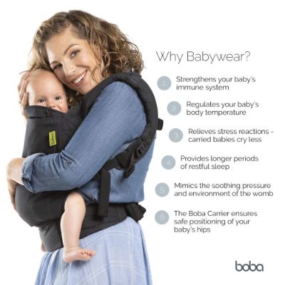 boba 4G dusk baby carrier mom