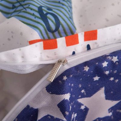 buLuTu space rocket kids bedding zipper