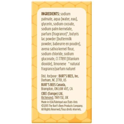 burt's bees buttermilk baby soap ingredients