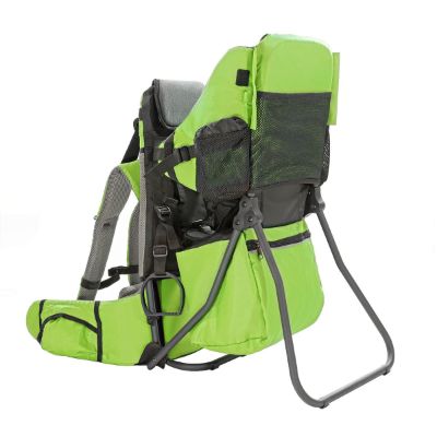 clevr cross country baby carrier for hiking green