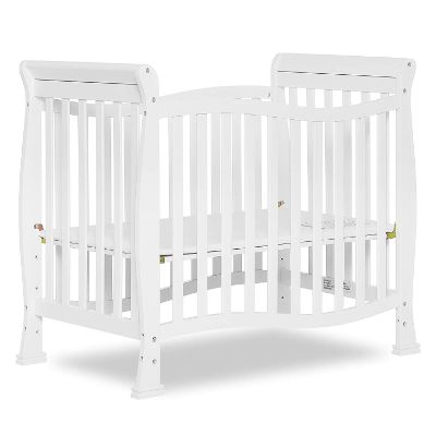 dream on me mini portable cribs height