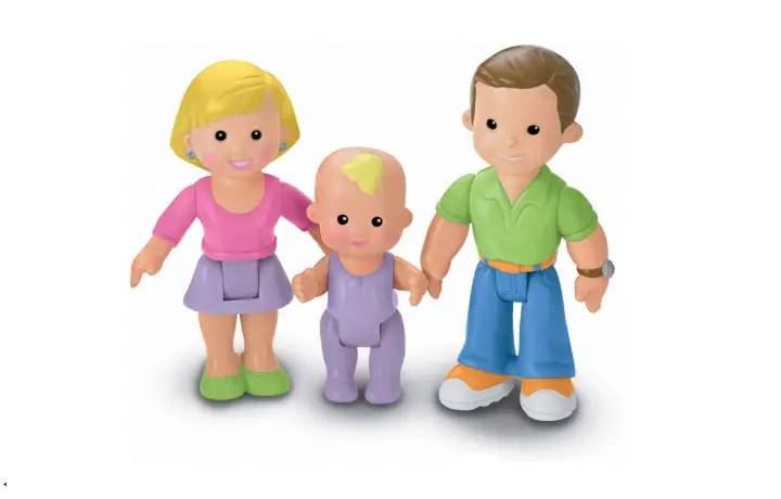 fisher price my first dollhouse figures