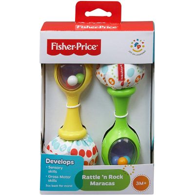 fisher price rattle and rock maracas musical toy box