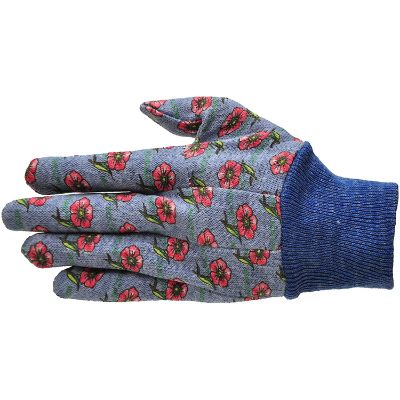 g & f gloves kids garden tools set blue