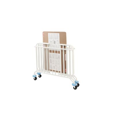 l.a baby deluxe folding metal portable cribs folding