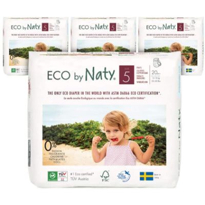 naty eco premium biodegradable diapers pack