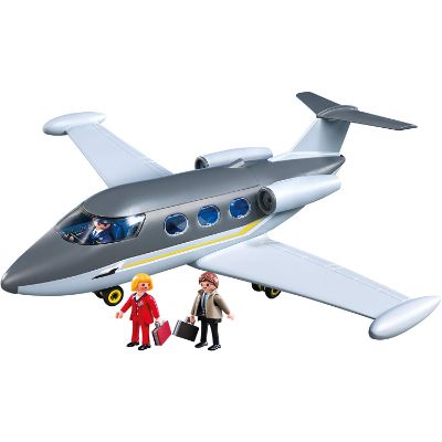 playmobil private jet design